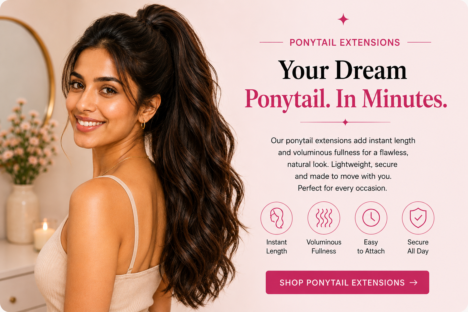Braided Ponytail Extension